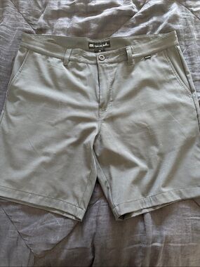 Travis Mathew Men's Dark Grey Hybrid Shorts